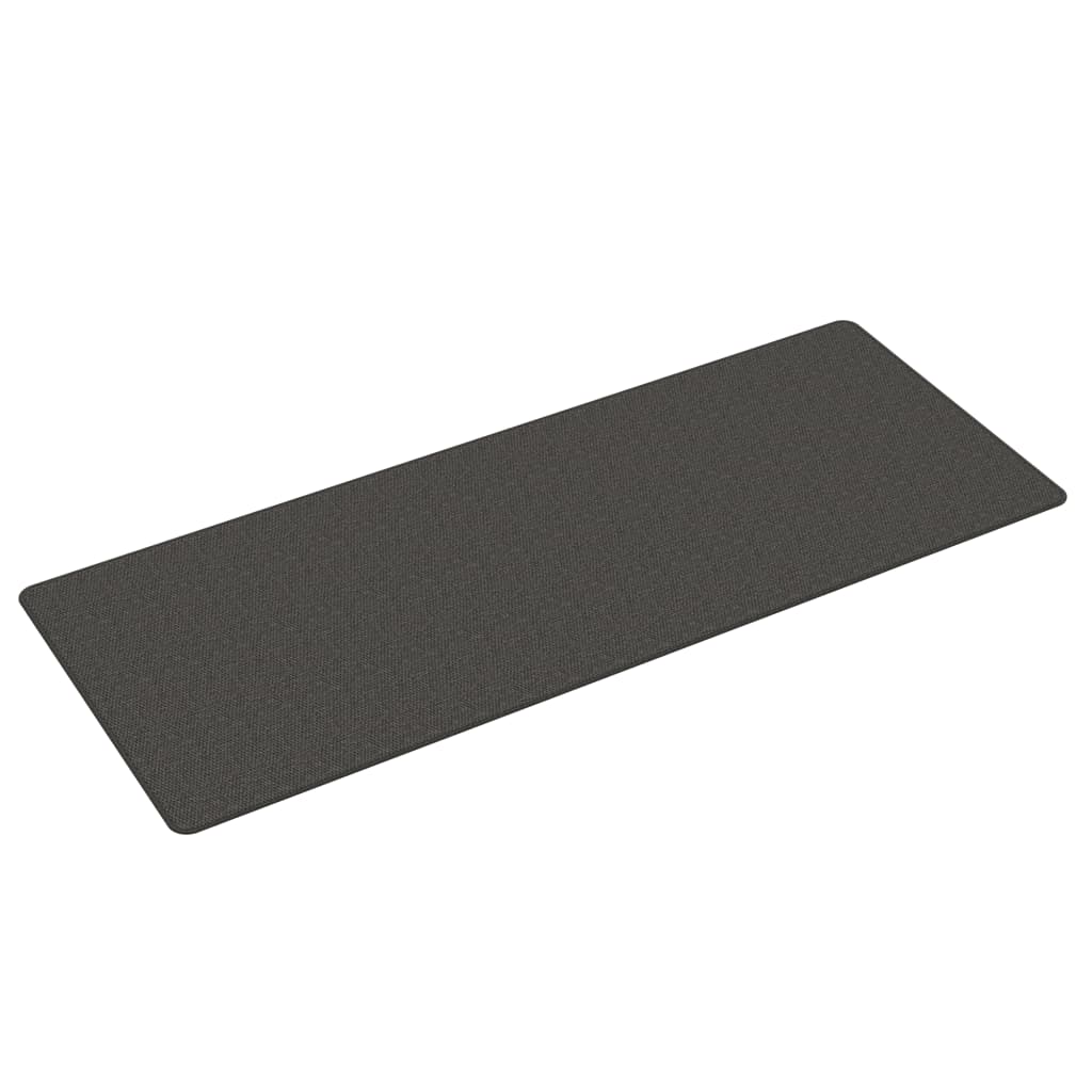 Vidaxl Carpet runner 80x200 cm Sisal-look anthracite-colored