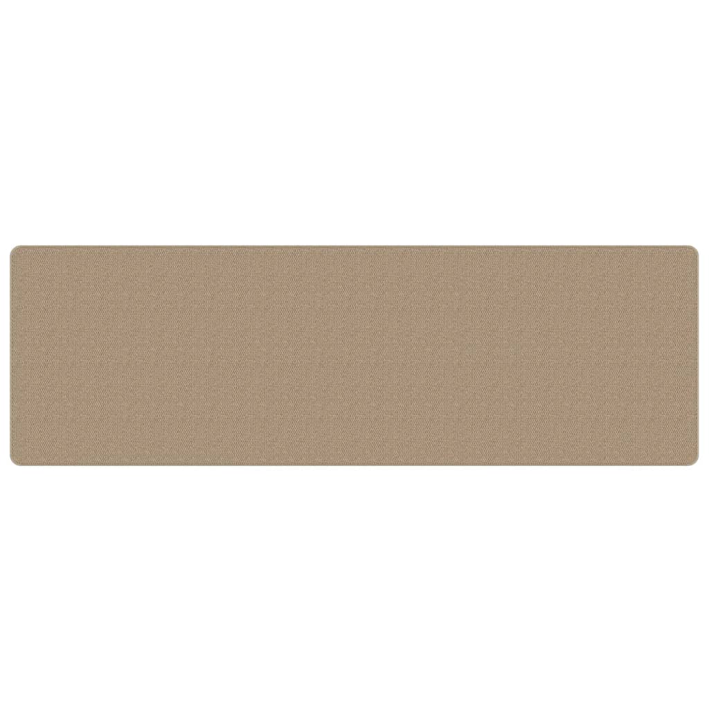 Vidaxl Carpet Runner 80x250 cm Sisal look sand colorato