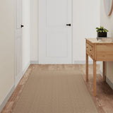 Vidaxl Carpet Runner 80x400 cm Sisal Look Sand-Colored