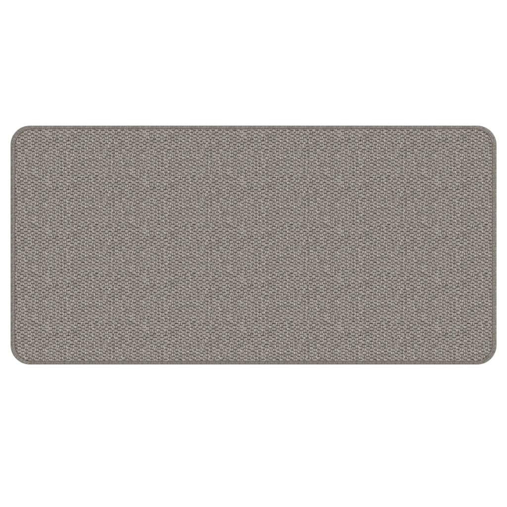 Vidaxl Carpet Runner 50x100 cm sisal videz srebrno obarvano