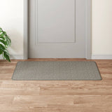 Vidaxl Carpet Runner 50x100 cm sisal videz srebrno obarvano