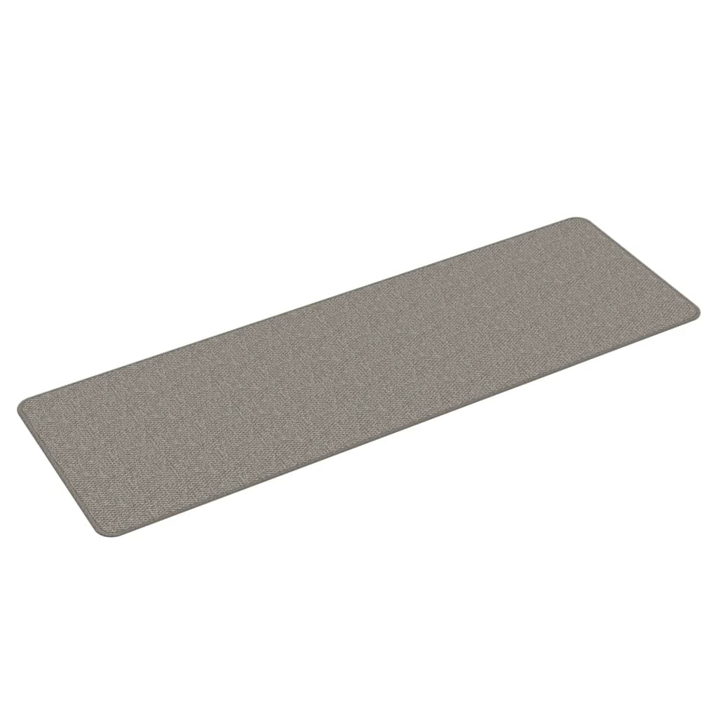 Vidaxl Carpet runner 50x150 cm Sisal look silver colored