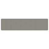 Vidaxl Carpet Runner da 50x200 cm sisal look argento colorato