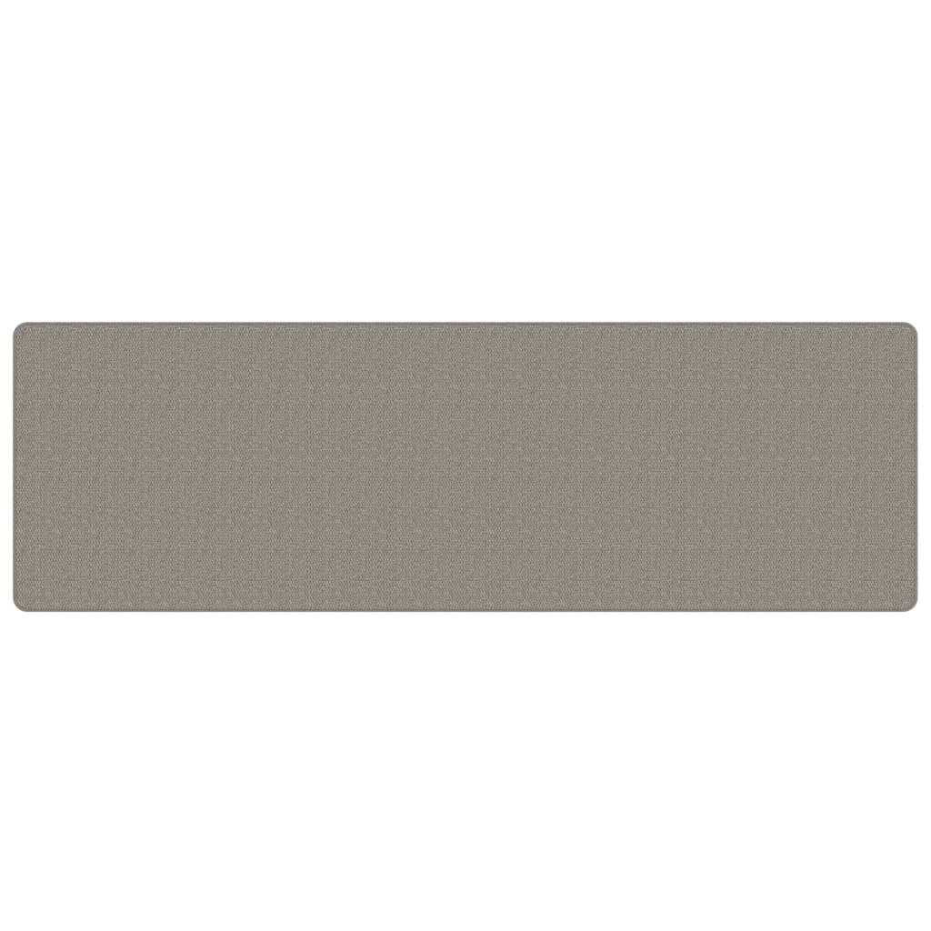 Vidaxl Carpet runner 80x250 cm Sisal look silver colored