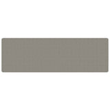 Vidaxl Carpet runner 80x250 cm Sisal look silver colored