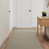 Vidaxl koberec běžec 80x300 cm sisal vypadat stříbrný barevný