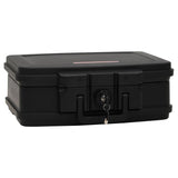 Vidaxl Safe 44x37x16.5 cm nero