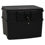 Vidaxl Safe 44x37x34 cm svart