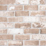 Vidaxl Fore's Tapeta 3D Brick Paters 10x0,53 m hnědá