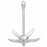 VidaXL anchor foldable 1.5 kg of wrought iron silver colored