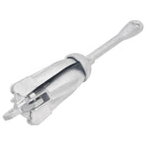 Vidaxl Anchor pieghevole 2,5 kg di argento in ferro battuto colorato