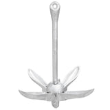 Vidaxl Anchor pieghevole 2,5 kg di argento in ferro battuto colorato