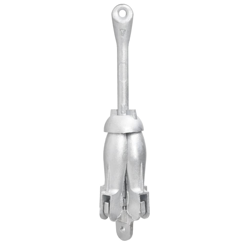 VidaXL anchor foldable 3.2 kg of wrought iron silver colored