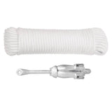 Vidaxl kotva s lanem skládací 1,5 kg barvy z tepaného železa