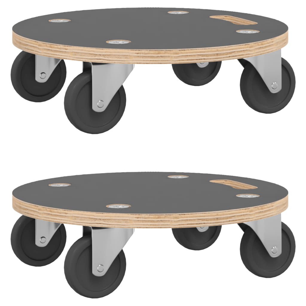 Vidaxl möbler hundar 2 st rektangulära 250 kg Ø38x11.5 cm