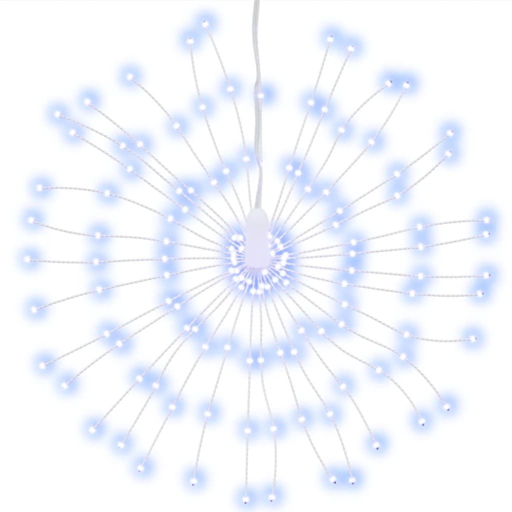 Vidaxl Lighting Christmas Fireworks 2 ST 140 Cold -Wite LED 17 cm
