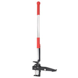 Vidaxl weed plug 99.5 cm anodized aluminum red and silver