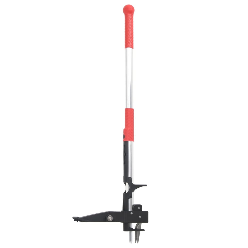 Vidaxl weed plug 99.5 cm anodized aluminum red and silver