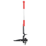 Vidaxl weed plug 99.5 cm anodized aluminum red and silver