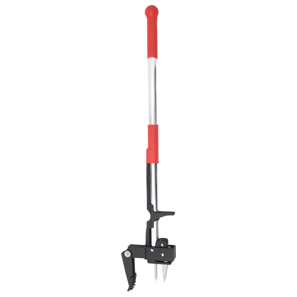 Vidaxl weed plug 99.5 cm anodized aluminum red and silver