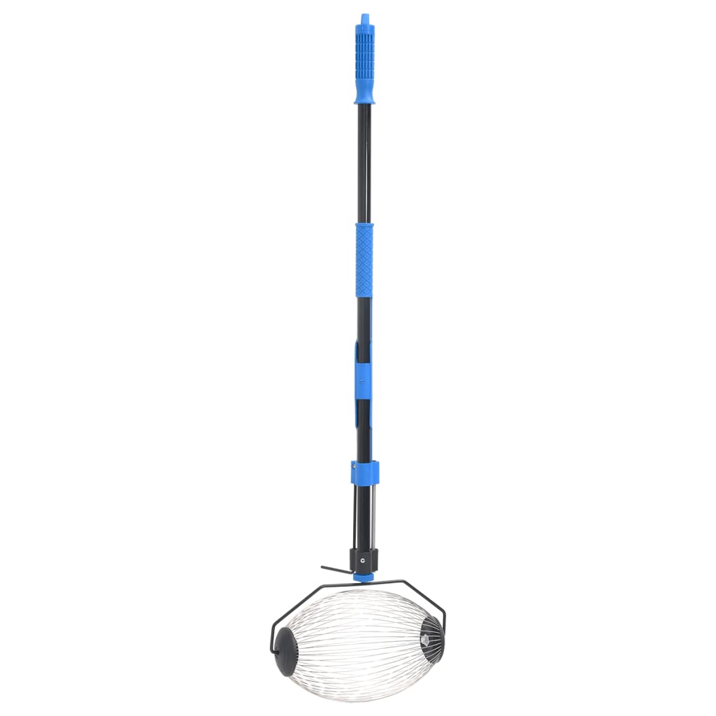 Kolektor matic Vidaxl 127 cm jeklena modra