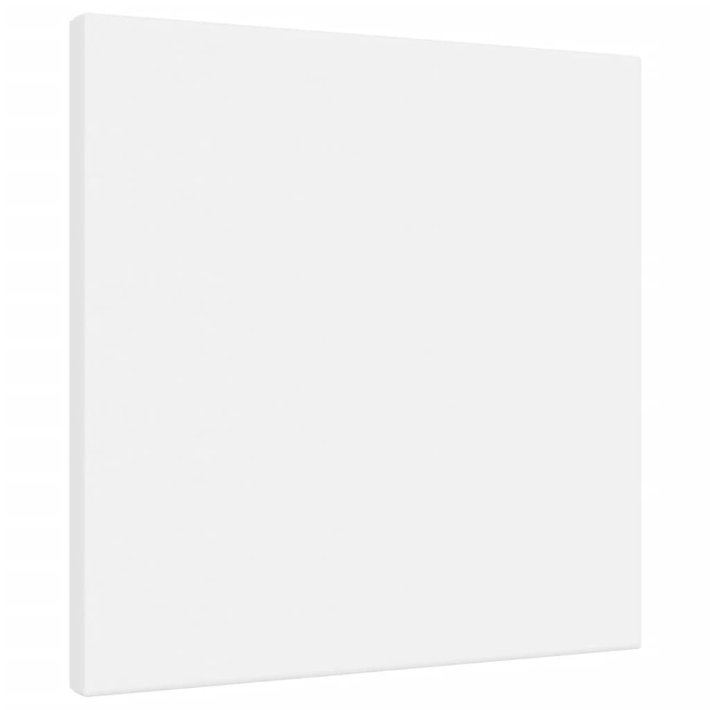 Vidaxl Canvas -Tücher 12 St. Stoff und fester Kiefern weiß