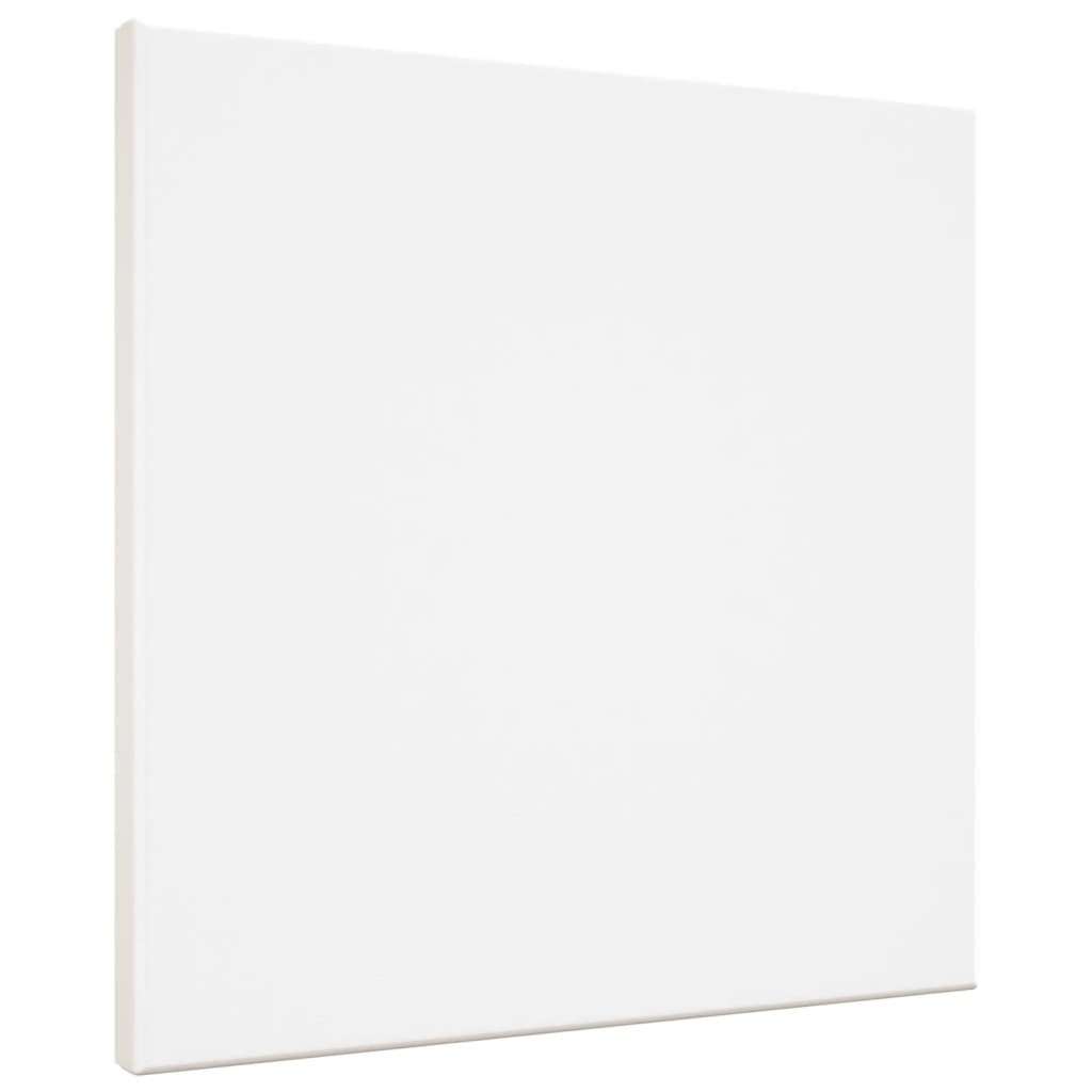 Vidaxl Canvas cloths 12 st fabric and solid pine white