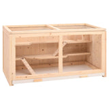 Vidaxl Hamsterkooooo 104x52x54 cm Solard Pinwood