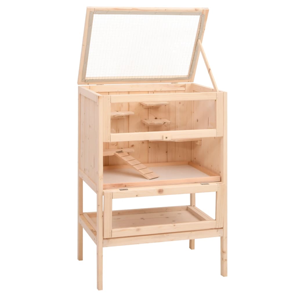 Vidaxl Hamsterkooi 55x40x80 cm Pineo solido
