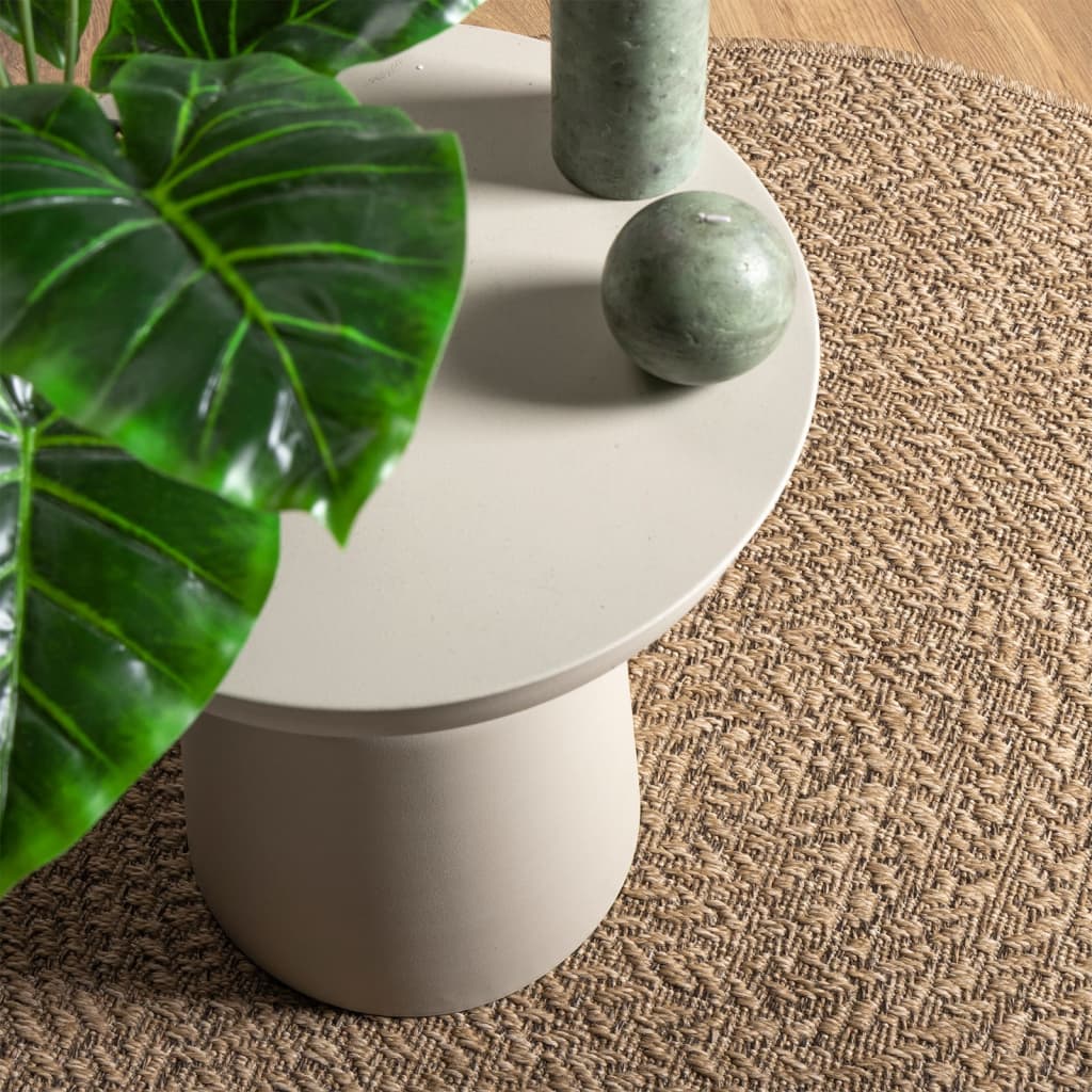 Vidaxl Teppich Zizur innerhalb und außerhalb von 120 cm Jute Look