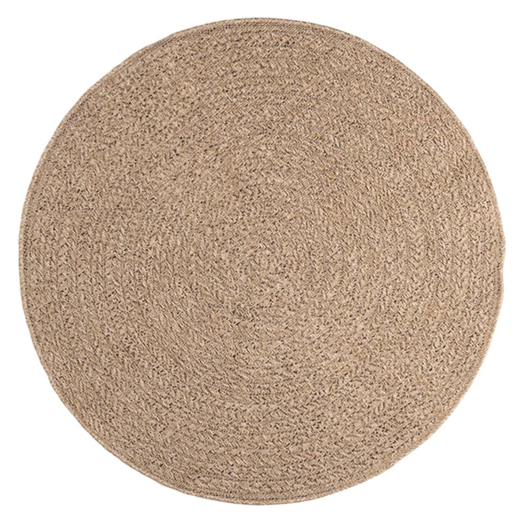 Vidaxl Teppich Zizur innerhalb und außerhalb von 120 cm Jute Look