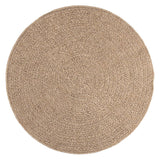 Vidaxl Teppich Zizur innerhalb und außerhalb von 120 cm Jute Look