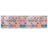 Vidaxl matta tvättbar antislip 80x300 cm flerfärgad