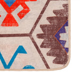 Vidaxl rug washable anti-slip 120x180 cm multi-colored