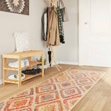 Vidaxl rug washable anti-slip 80x300 cm multi-colored
