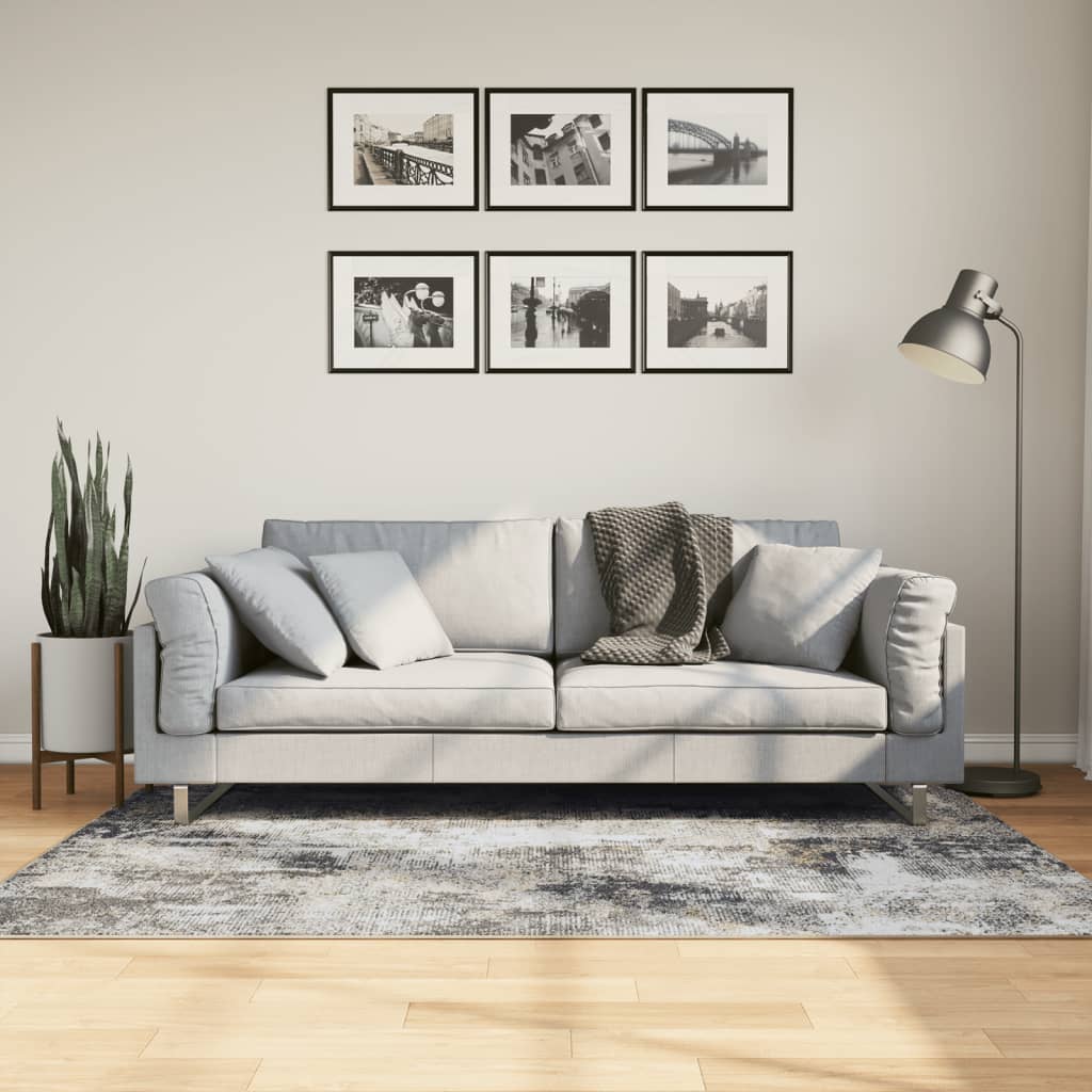 Vidaxl matta tvättbar anti-halk 120x180 cm flerfärgad