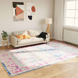 Vidaxl rug washable anti-slip 190x300 cm multi-colored