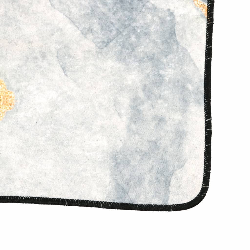 Vidaxl rug washable anti-slip 80x150 cm multi-colored