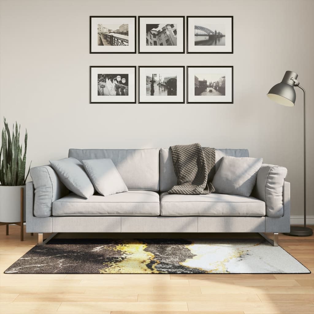 Vidaxl rug washable anti-slip 80x150 cm multi-colored