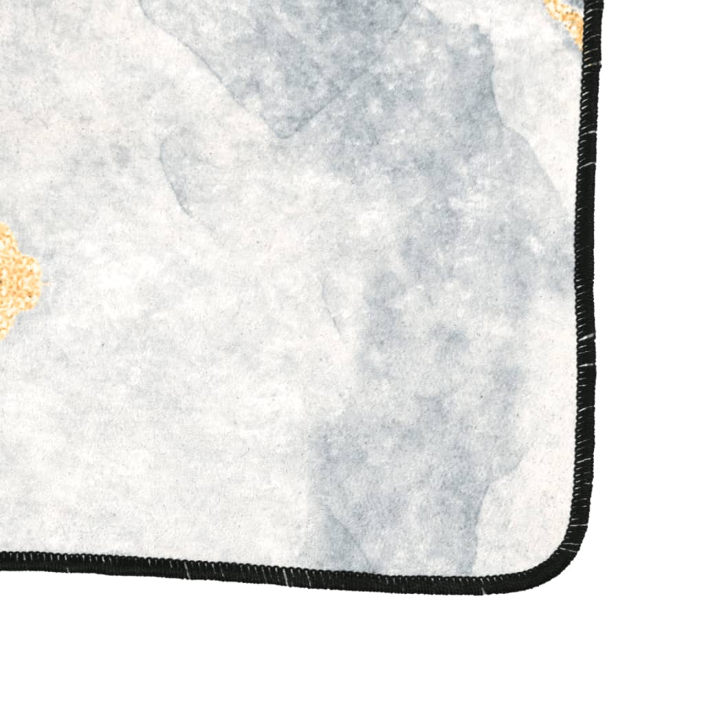Vidaxl rug washable anti-slip 120x180 cm multi-colored