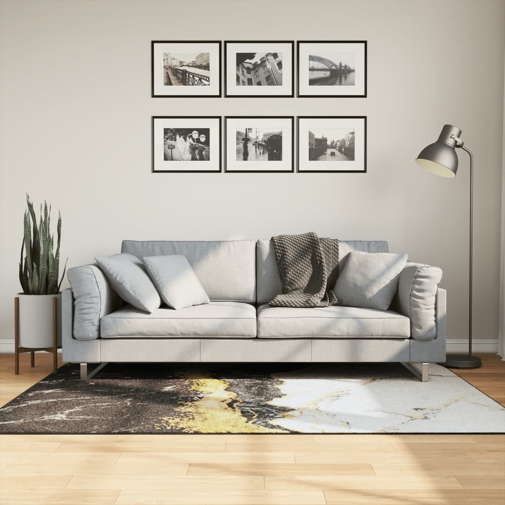 Vidaxl rug washable anti-slip 120x180 cm multi-colored