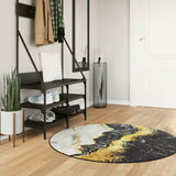 Vidaxl rug washable anti-slip Ø 120 cm multi-colored