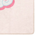 Vidaxl Children's floor rug unicorn washable anti -slip 160x230 cm green