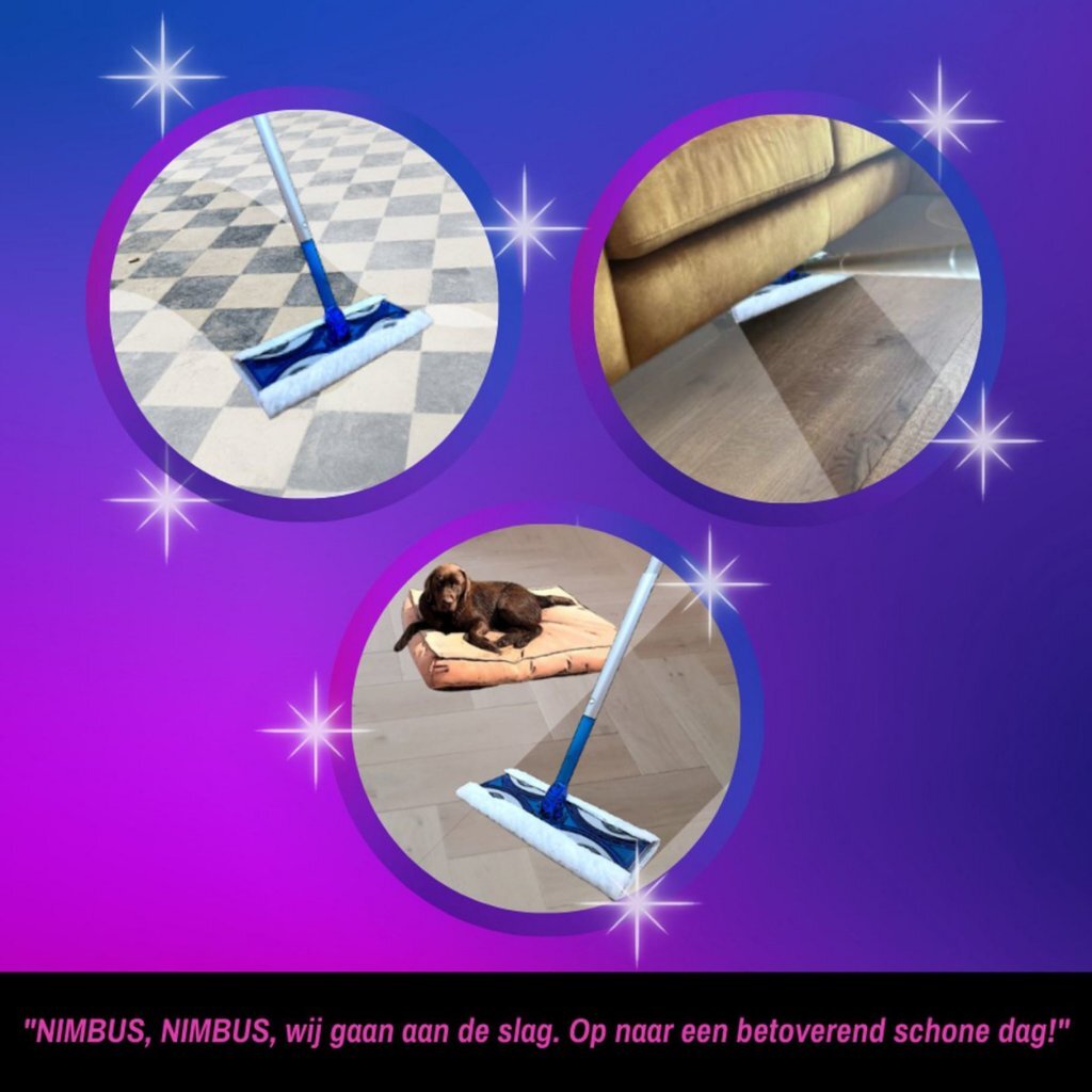 Nimbus Magic Vloerwiks Naveating 20 pieces XXL 46x27 cm