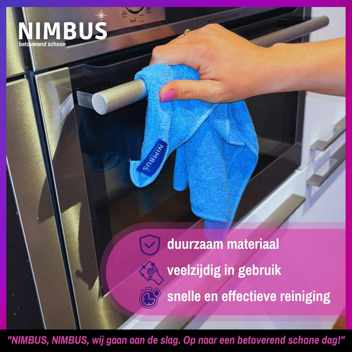 Nimbus magiska rengöringsduk | 5 stycken