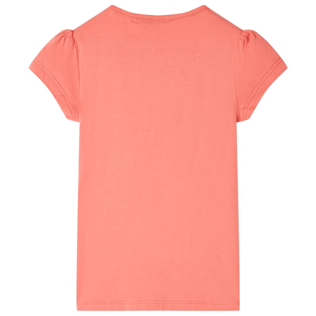 Vidaxl Children's shirt 116 Coral colored