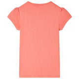 Vidaxl Children's Shirt 140 Coral w kolorze koralowym