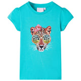 Vidaxl Children's Shirt 140 Mint Colored