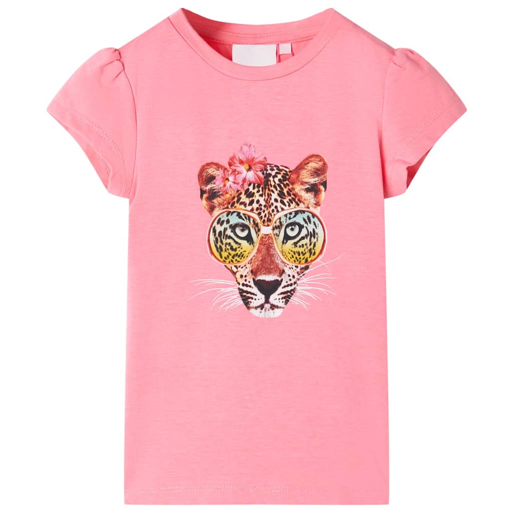 Vidaxl Children's shirt 92 NeOon pink