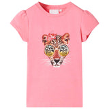Vidaxl Children's shirt 128 neon pink